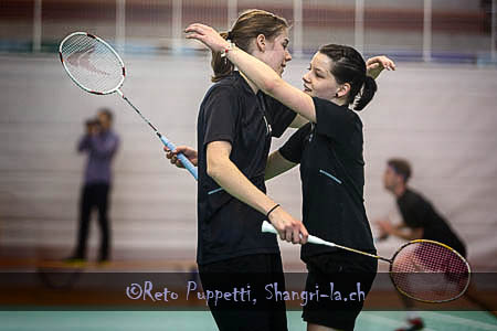 Badminton Damen St.Gallen Appenzell Final 2013 Reto Puppetti