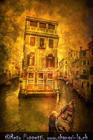 Venice as photo painting by Reto Puppetti 01