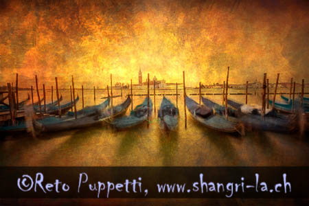Venice as photo painting by Reto Puppetti 13