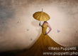 Frau mit Schirm Foto Fineart Kunst Reto Puppettit